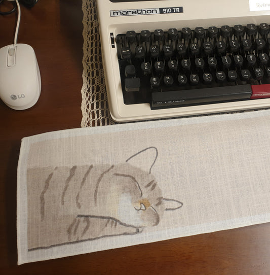 졸립다옹, fabric keyboard cover