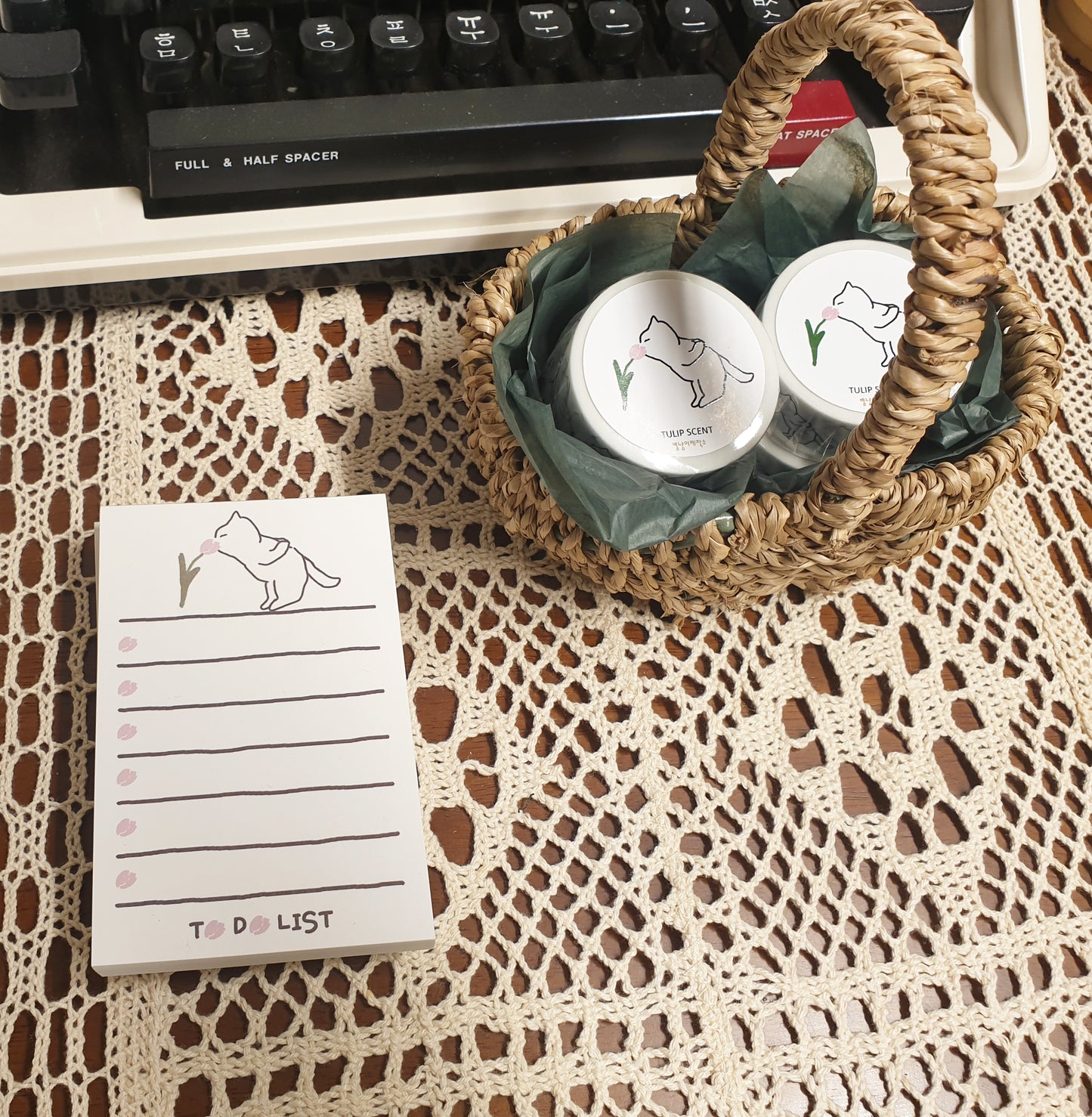 smell the scent notepad