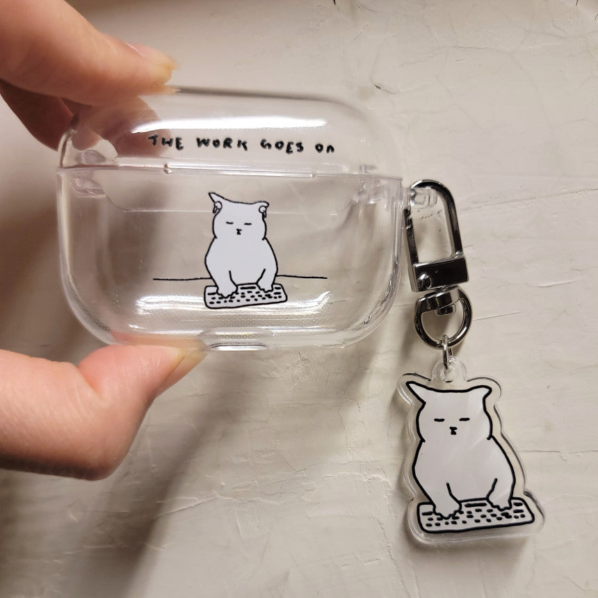 The work continues key holder
