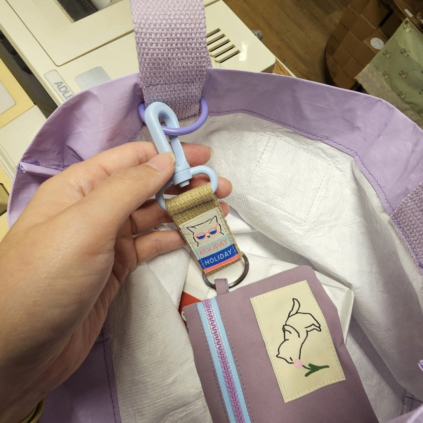 Smell the scent(pale purple), Ecobag
