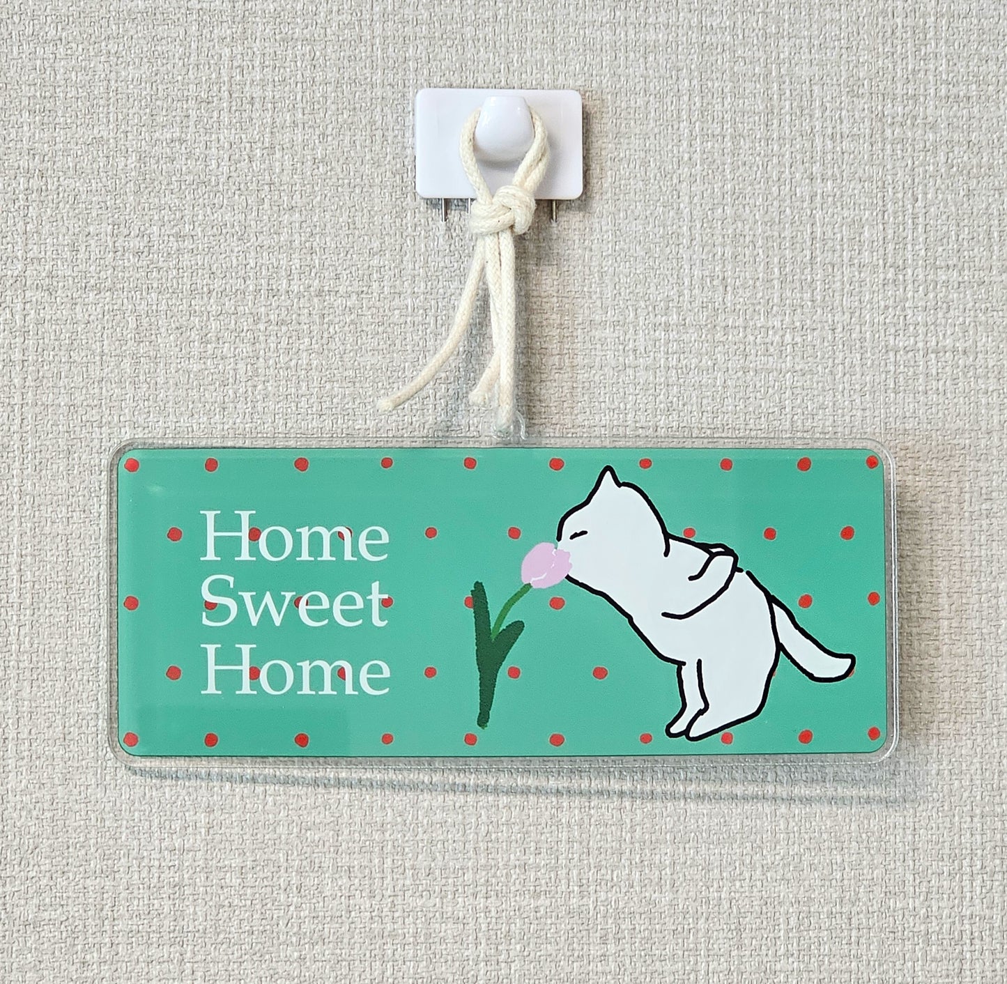 HOME SWEET HOME Doorplate