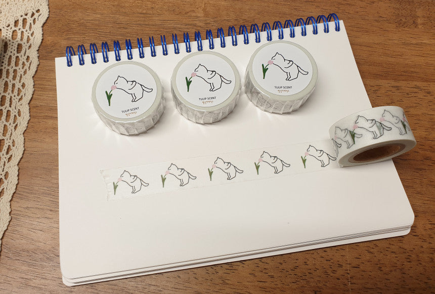 shy cat Masking tape