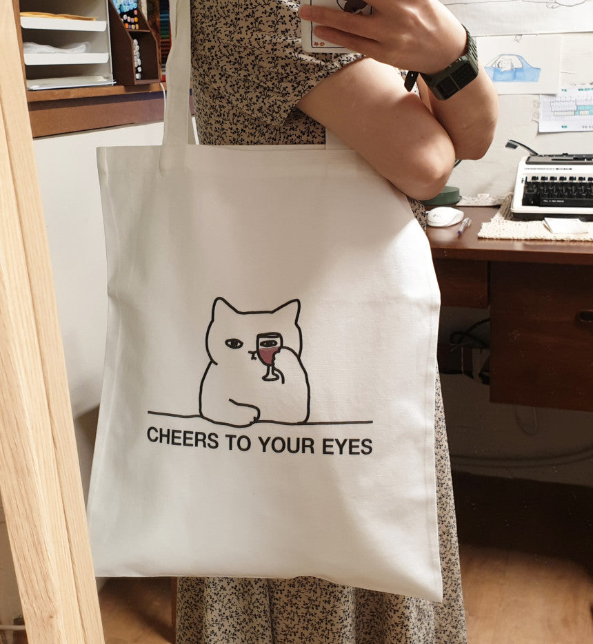 Cheers to your eyes, Ecobag