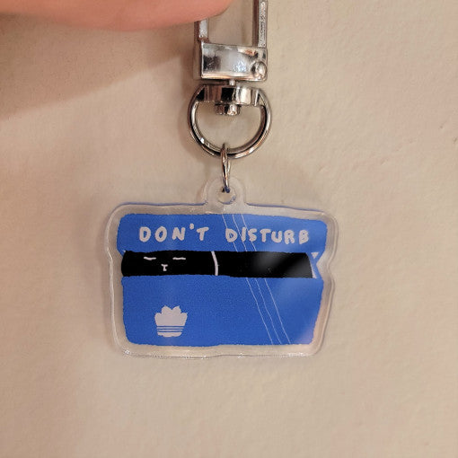 don't disturb key holder