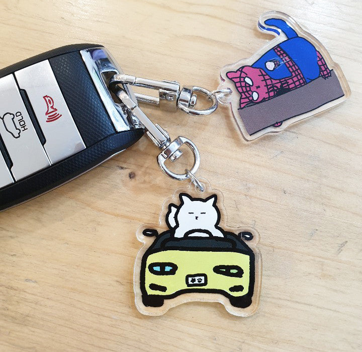 Drive cat key holer