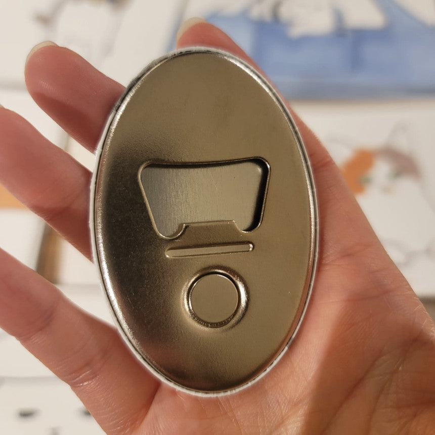 Salty Cat magnet opener