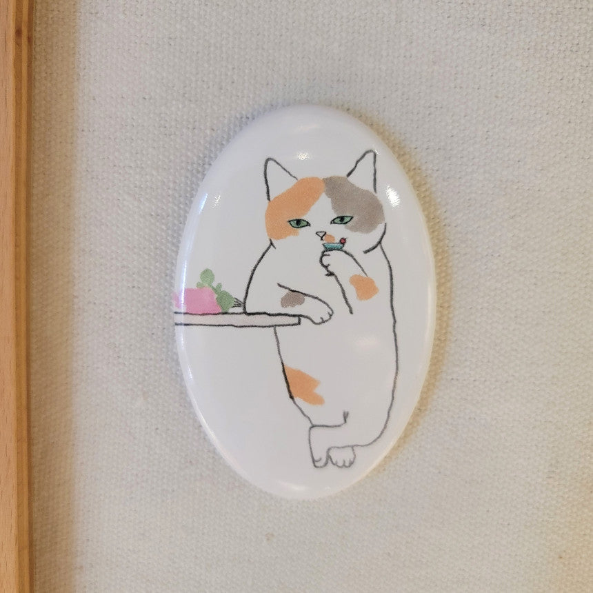 Cocktail Cat magnet operner