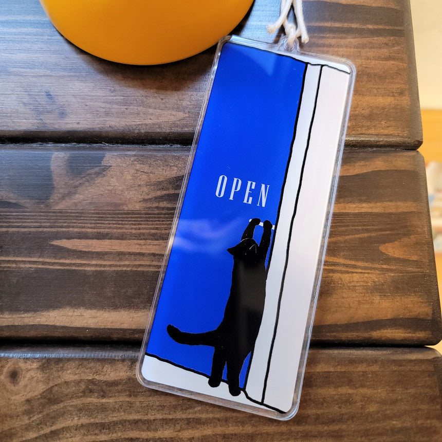 OPEN Doorplate