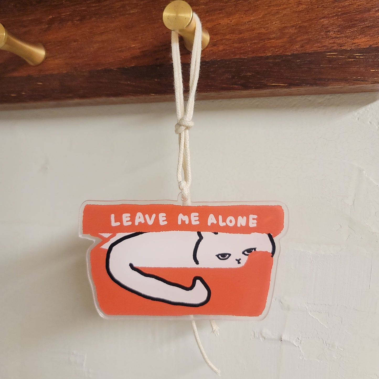 Let me alone Doorplate