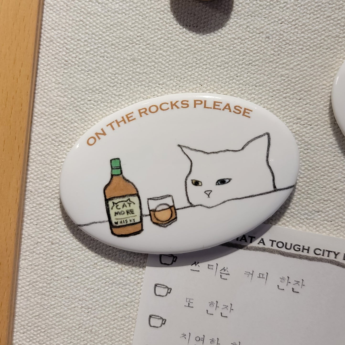 On the rocks please magnet opener