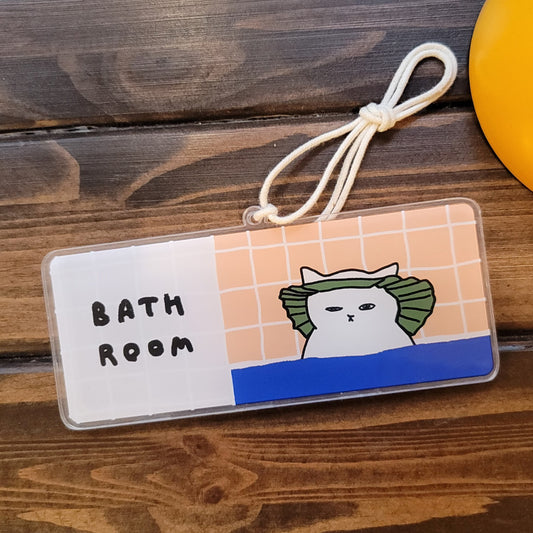 BATHROOM Doorplate