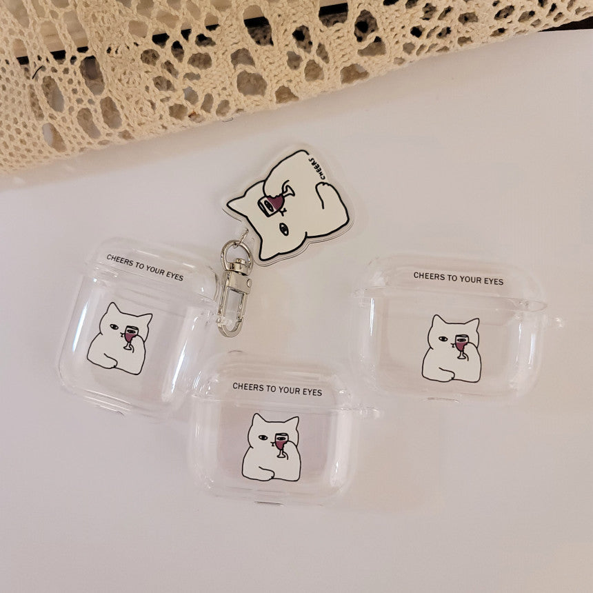 Cheers cat Airpod case